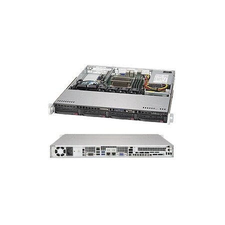 Supermicro Black Sc813Mftq Chass W/350W Platinum Level Pws (Quick) CSE-813MFTQC-350CB